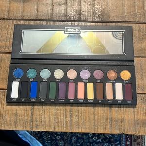 Used KVD metal matte palette